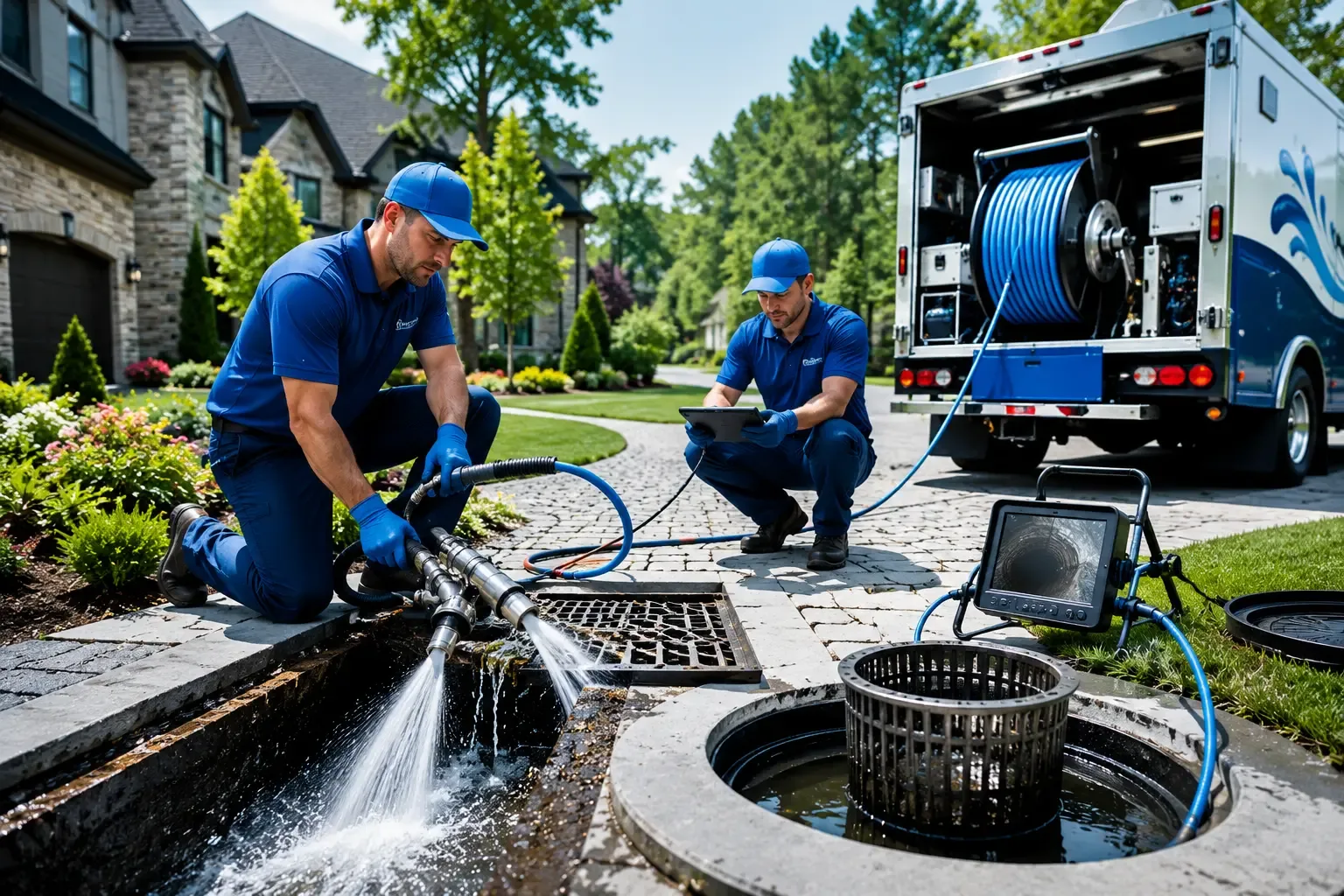 Local outdoor drain cleaning professionals in Straughn, IN