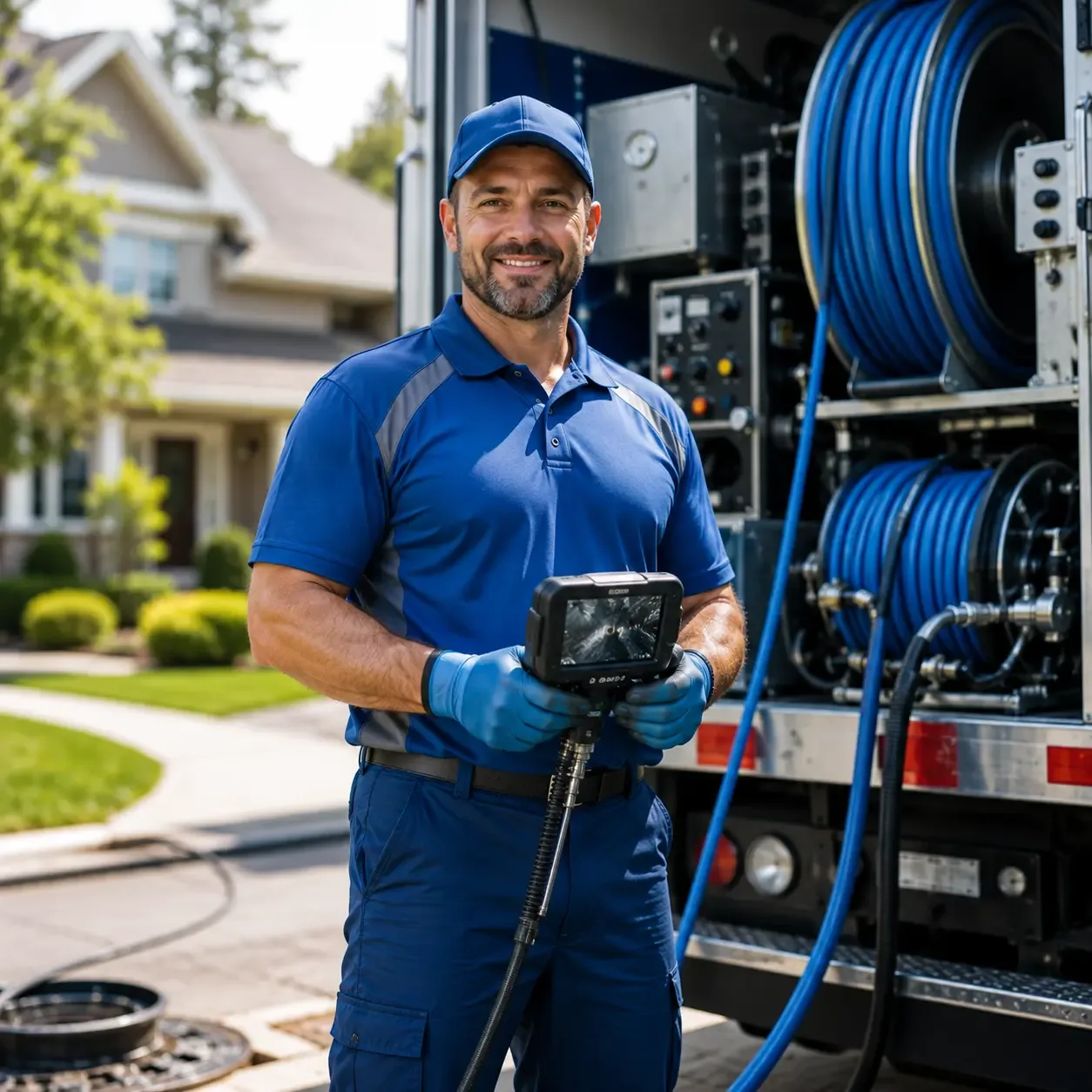 Local outdoor drain cleaning specialists in Straughn, IN